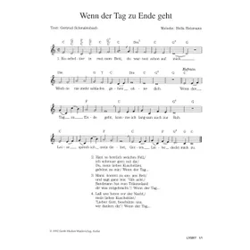 Produktbild des Artikels Wenn der Tag zu Ende geht (Noten - Download)
