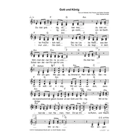 Produktbild des Artikels Gott und König (Noten - Download)