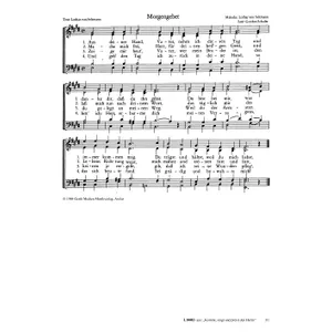 Produktbild des Artikels Morgengebet (Noten - Download)