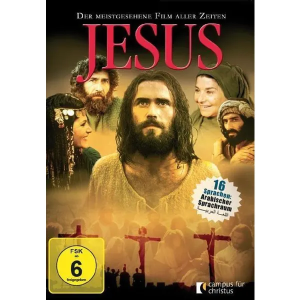 Produktbild des Artikels Jesus (16 Sprachen: Arabischer Sprachraum) (Video - DVD)