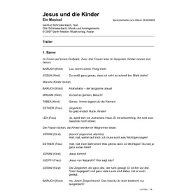 Produktbild des Artikels Jesus und die Kinder (Szenentexte) (Noten - Download)