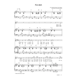 Produktbild des Artikels Für dich (Noten - Download)