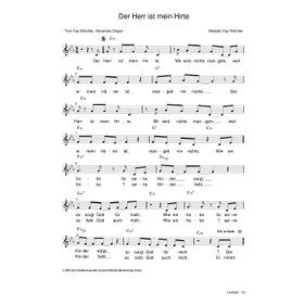 Produktbild des Artikels Der Herr ist mein Hirte (Noten - Download)
