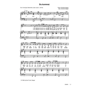 Produktbild des Artikels Du kommst (Noten - Download)