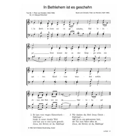 Produktbild des Artikels In Bethlehem ist es geschehn (Noten - Download)
