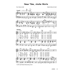 Produktbild des Artikels Neue Töne, starke Worte (Noten - Download)
