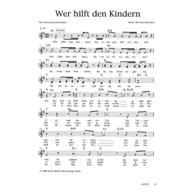 Produktbild des Artikels Wer hilft den Kindern (Noten - Download)