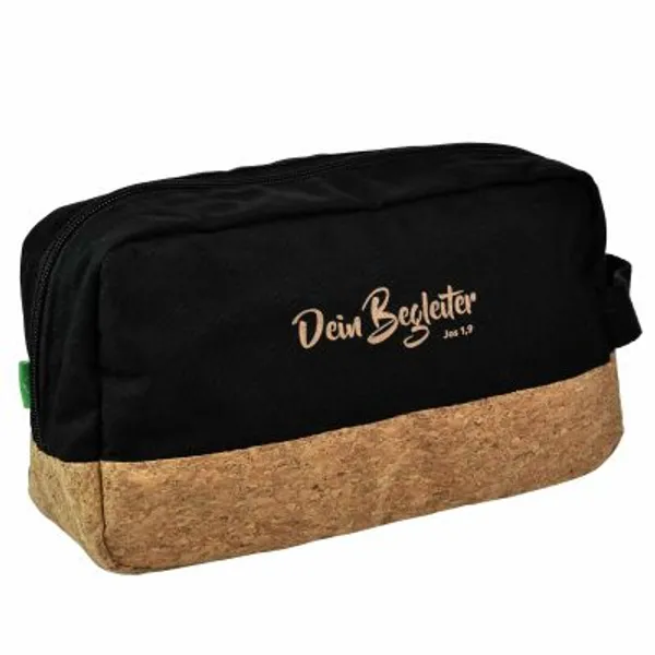 Produktbild des Artikels Kulturtasche "Dein Begleiter" - schwarz ()