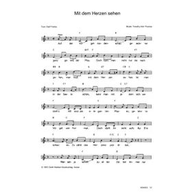 Produktbild des Artikels Mit dem Herzen sehen (Noten - Download)