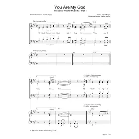 Produktbild des Artikels You Are My God (Noten - Download)