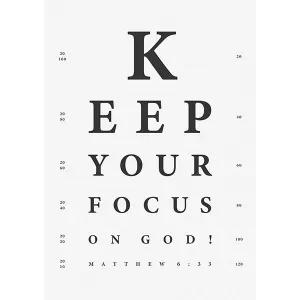 Produktbild des Artikels Poster: Keep your focus - A3 ()