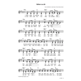 Produktbild des Artikels Näher zu dir (Noten - Download)