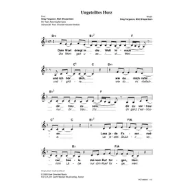 Produktbild des Artikels Ungeteiltes Herz (Noten - Download)