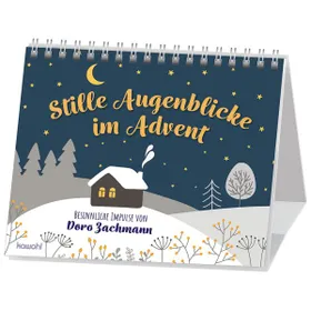 Produktbild des Artikels Stille Augenblicke im Advent - Aufstellkalender (Kalender - Spiralbindung)