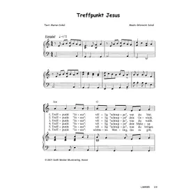 Produktbild des Artikels Treffpunkt Jesus (Noten - Download)