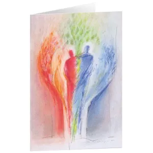 Produktbild des Artikels Kunstkarten "Ich halte euch" 5 Stk. (Schreibwaren)