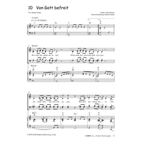 Produktbild des Artikels Von Gott befreit (Noten - Download)
