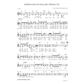 Produktbild des Artikels Willkommen im Haus der offnen Tür (Noten - Download)