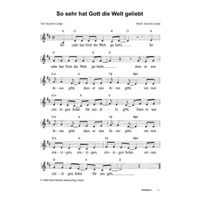 Produktbild des Artikels So sehr hat Gott die Welt geliebt (Noten - Download)