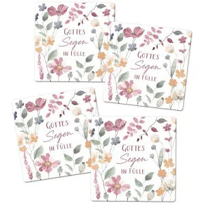 Produktbild des Artikels Untersetzer-Set "Gottes Segen" ()
