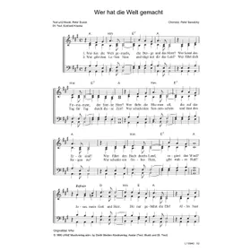 Produktbild des Artikels Wer (Noten - Download)