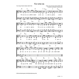 Produktbild des Artikels For Unto Us (Noten - Download)
