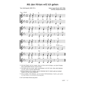 Produktbild des Artikels Mit den Hirten will ich gehen (Noten - Download)