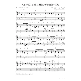 Produktbild des Artikels We Wish You A Merry Christmas (Noten - Download)
