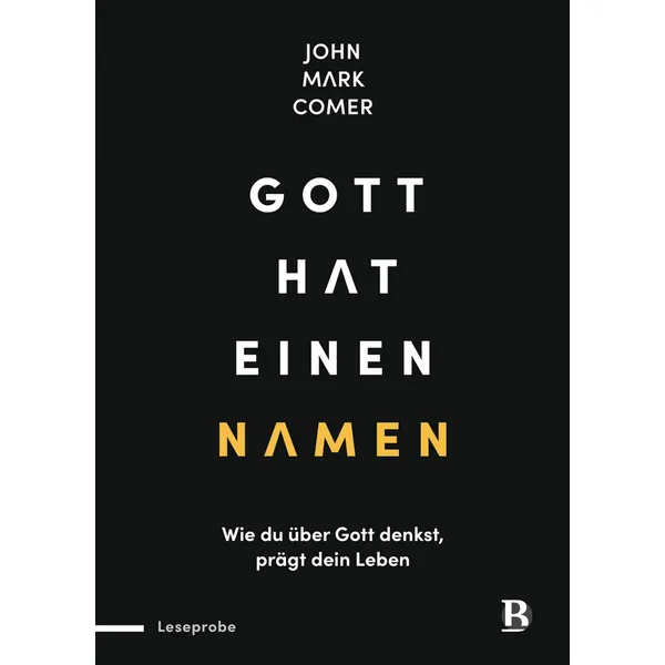 Produktbild des Artikels Leseprobe »Gott hat einen Namen«– 25 Ex. (Werbemittel)
