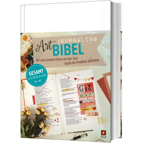 Produktbild des Artikels NLB Art Journaling Bibel Gesamtausgabe (Bibel - Gebunden)
