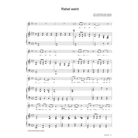 Produktbild des Artikels Rahel weint (Noten - Download)