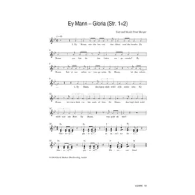 Produktbild des Artikels Ey Mann, Gloria (Noten - Download)