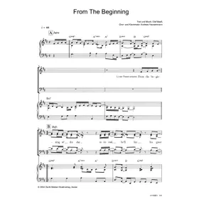 Produktbild des Artikels From The Beginning (Noten - Download)