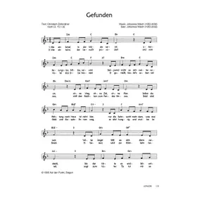 Produktbild des Artikels Gefunden (Noten - Download)