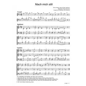 Produktbild des Artikels Mach mich still (Noten - Download)