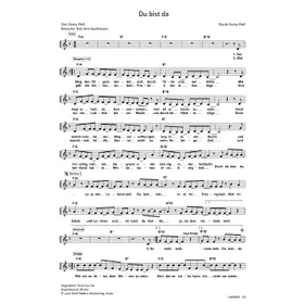 Produktbild des Artikels Du bist da (Noten - Download)