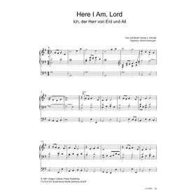 Produktbild des Artikels Ich der Herr von Erd und All (Noten - Download)