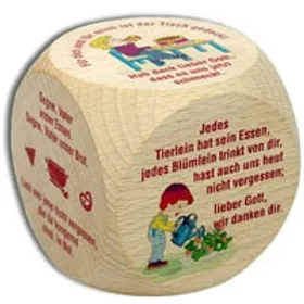 Produktbild des Artikels Gebetswürfel "Tischgebete Kinder" ()