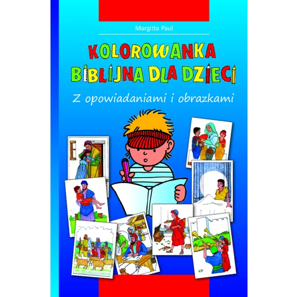 Produktbild des Artikels Kinder-Mal-Bibel - Polnisch (Buch - Paperback)