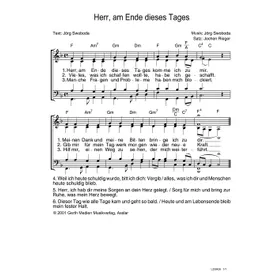 Produktbild des Artikels Herr, am Ende dieses Tages (Noten - Download)
