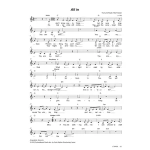 Produktbild des Artikels All In (Noten - Download)