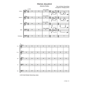 Produktbild des Artikels Kleines Jesuskind (Noten - Download)