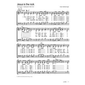 Produktbild des Artikels Jesus Is The Rock (Noten - Download)