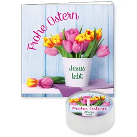 Produktbild des Artikels Lichtgruß "Frohe Ostern" ()