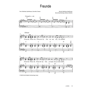 Produktbild des Artikels Freunde (Noten - Download)