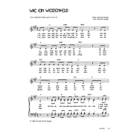 Produktbild des Artikels Wie ein Weizenfeld (Noten - Download)