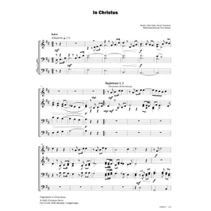 Produktbild des Artikels In Christus (Noten - Download)