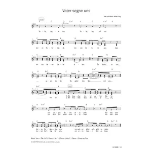 Produktbild des Artikels Vater segne uns (Noten - Download)