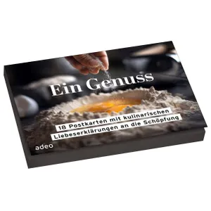 Produktbild des Artikels Ein Genuss - Postkartenset (Schreibwaren - Kartoniert)