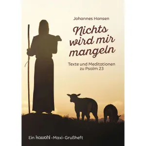 Produktbild des Artikels Nichts wird mir mangeln (Buch - Geheftet)